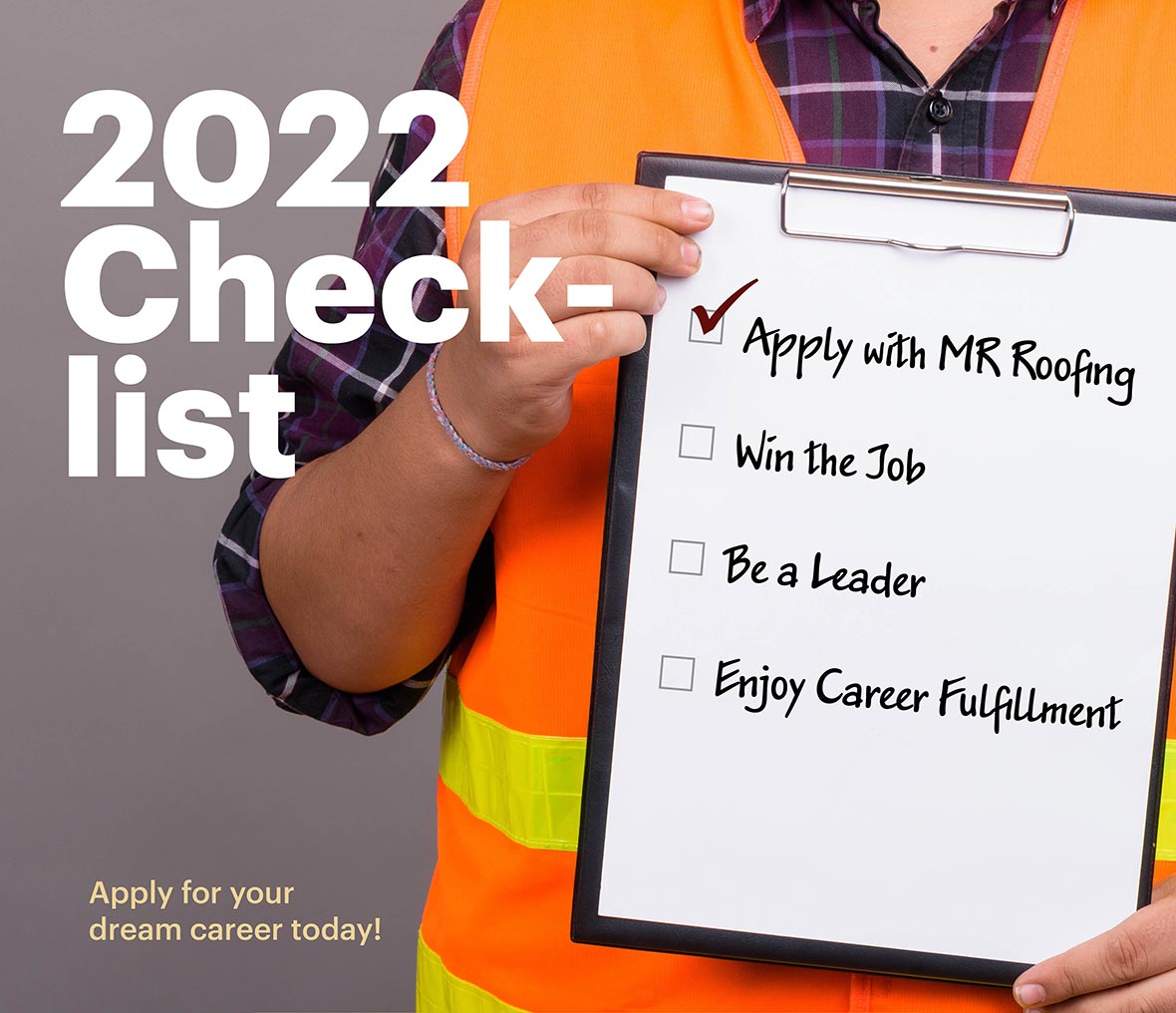 2022 checklist: apply, win, be a leader, enjoy fulfillment