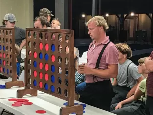 Connect 4 at the picnic