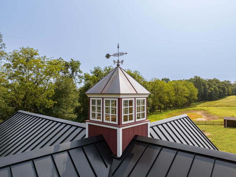 Cupola on Matt's new barn