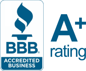 BBB: Accredited Business, A+ Rating