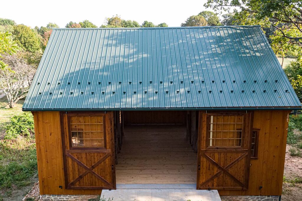 Metal roof by MR Roofing
