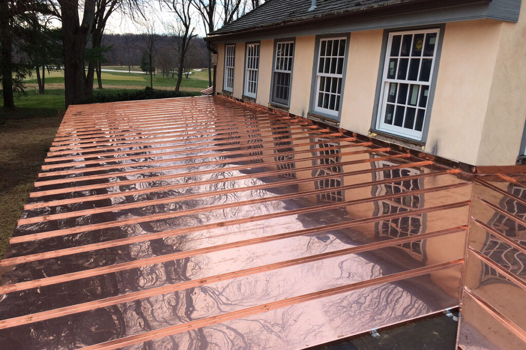 Copper accents