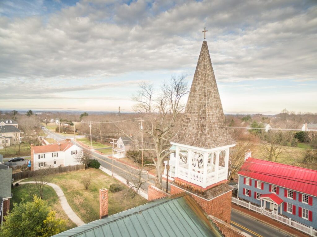 MR Roofing Cedar Church Steeple