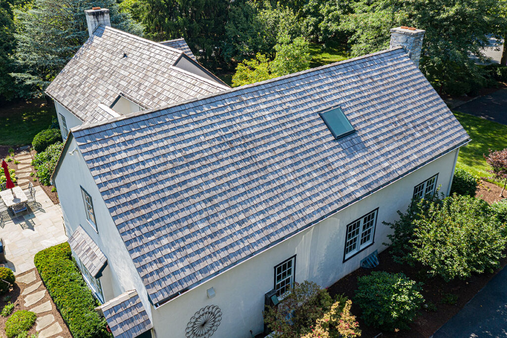 Cedar roof