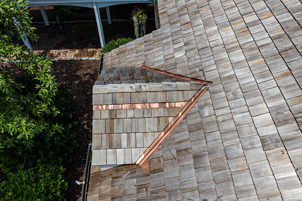 Copper accents