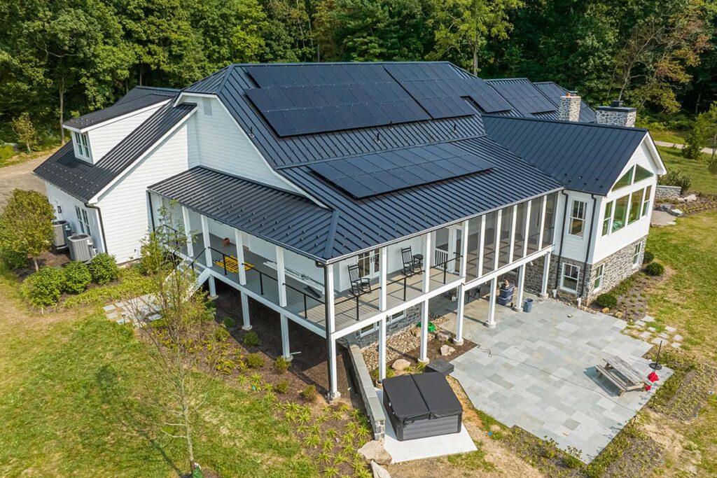 Metal roof by MR Roofing