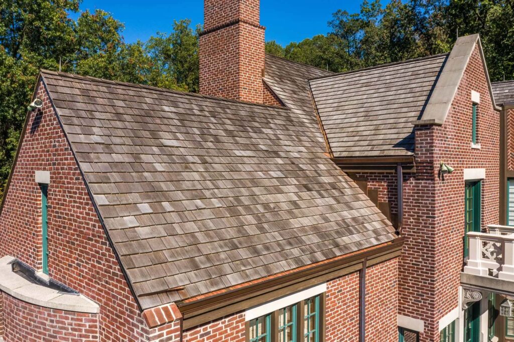 Wooden shingle roofing in Reading, Pennsylvania