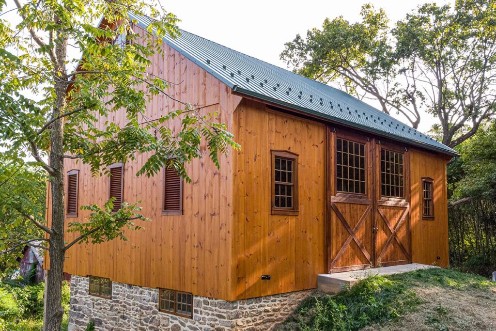 SHC barn restoration